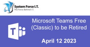 Microsoft Teams Free Ends April 12 2023