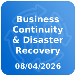 <b>April 8th 2026 <br> Business Continuity & Disaster Recovery</b><br><br> When the Worst Happens: <br>How to Build a Realistic Recovery Plan.