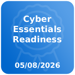 <b>August 5th 2026 <br> Cyber Essentials Readiness</b><br><br> Achieving Cyber Essentials:<br> Why It Matters and How to Pass First Time.