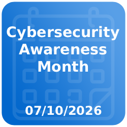 <b>October 7th 2026 <br>Cybersecurity Awareness Month</b><br><br>Protecting Your People, <br>Passwords & Profits.