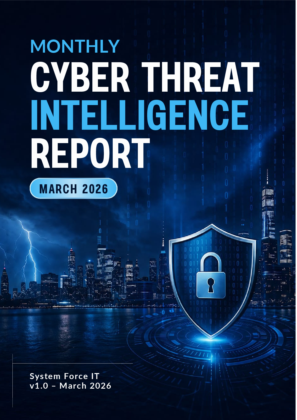 Cyber Threat Intelligence – March 2026 | System Force IT